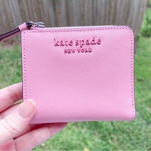 Kate Spade Pink Wallet small bifold